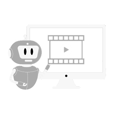 AI video production icon representing automated video creation and editing technology